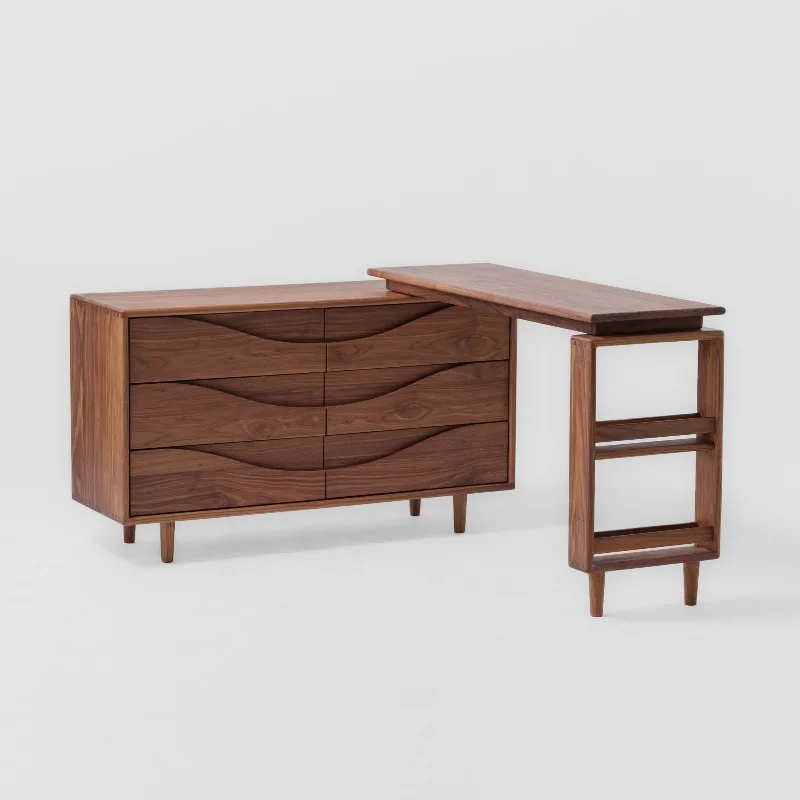 Mid Century Organizer Luxury Corner Cabinet Postmodern Furniture Vanity Table Storage Bedroom Mesa De Maquillaje Home Furniture