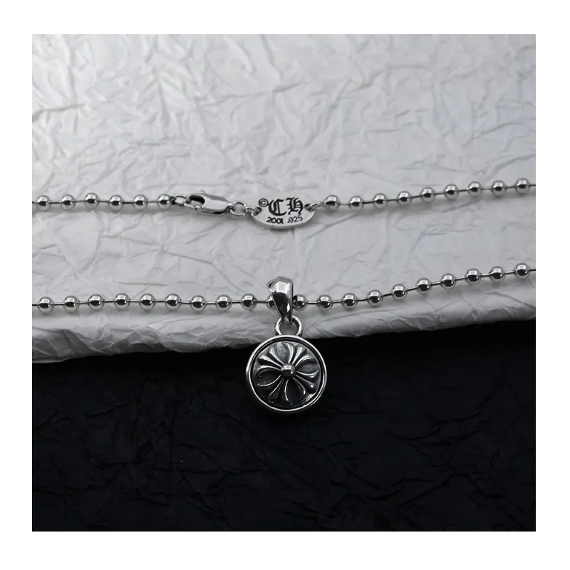 

Chaoxuan Punk Cross Rotating Necklace Male Personality Cross Hexagram Male and Female Couples Pendant Gift