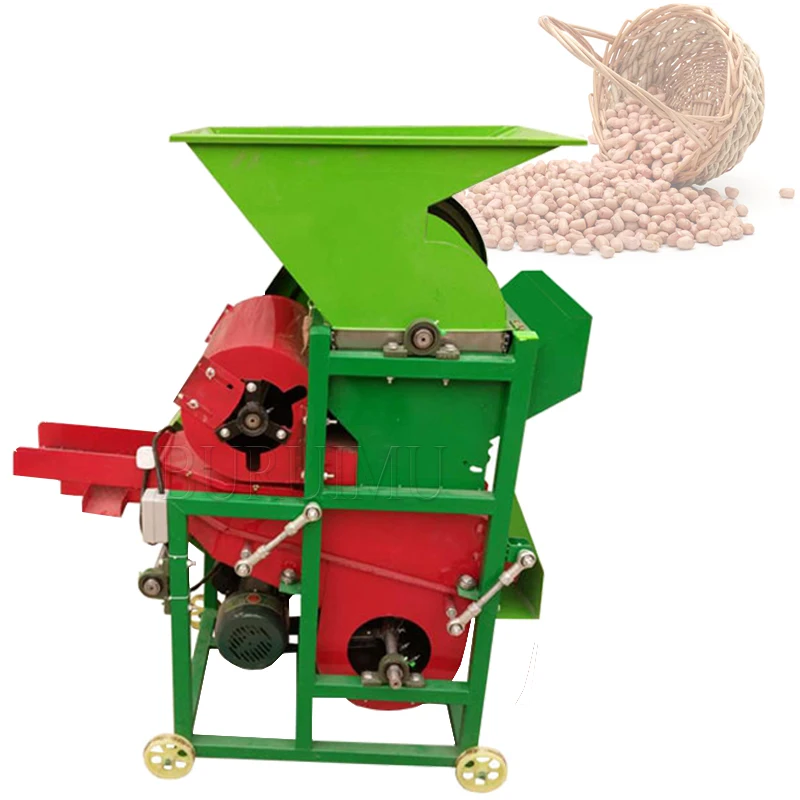 High Output Playing Peanut Thresher Harvester Picker Equipment Household Small Electric Peanut Fruit Picking Harvesting Machine