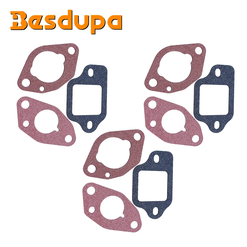 3Pcs Carburetor Gasket for Honda GCV135 GCV160 GC135 GSV190 HRS216 HRT216 HRB216 HRR216 HRZ216 Lawn Mower Replace 16212-Zl8-000