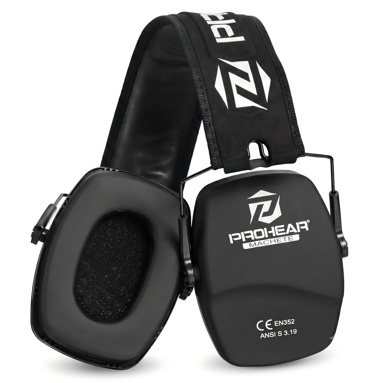 ZOHAN Noise Reduction Safety EarMuffs NRR 26dB Shooters Hearing Protection Earmuffs Adjustable Shooting Ear Protection Protector
