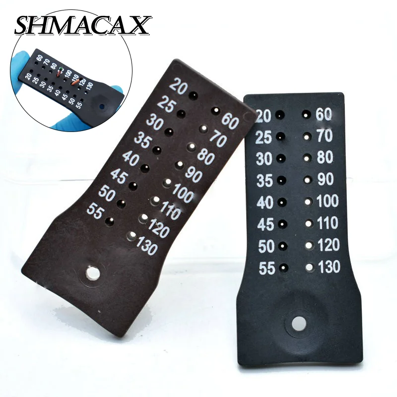 치과 엔도 눈금자 구타 페르카 포인트 커터, 눈금자 스팬 측정 체중계, 치내요법 치과 기구 도구