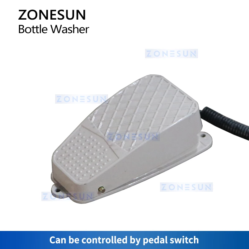 ZONESUN-غسالة الزجاجات شبه الأوتوماتيكية ، آلة التنظيف ، زجاجة بلاستيكية ، جرة زجاجية ، معدات الشطف ، رأس مزدوج ، ZS-WB2S