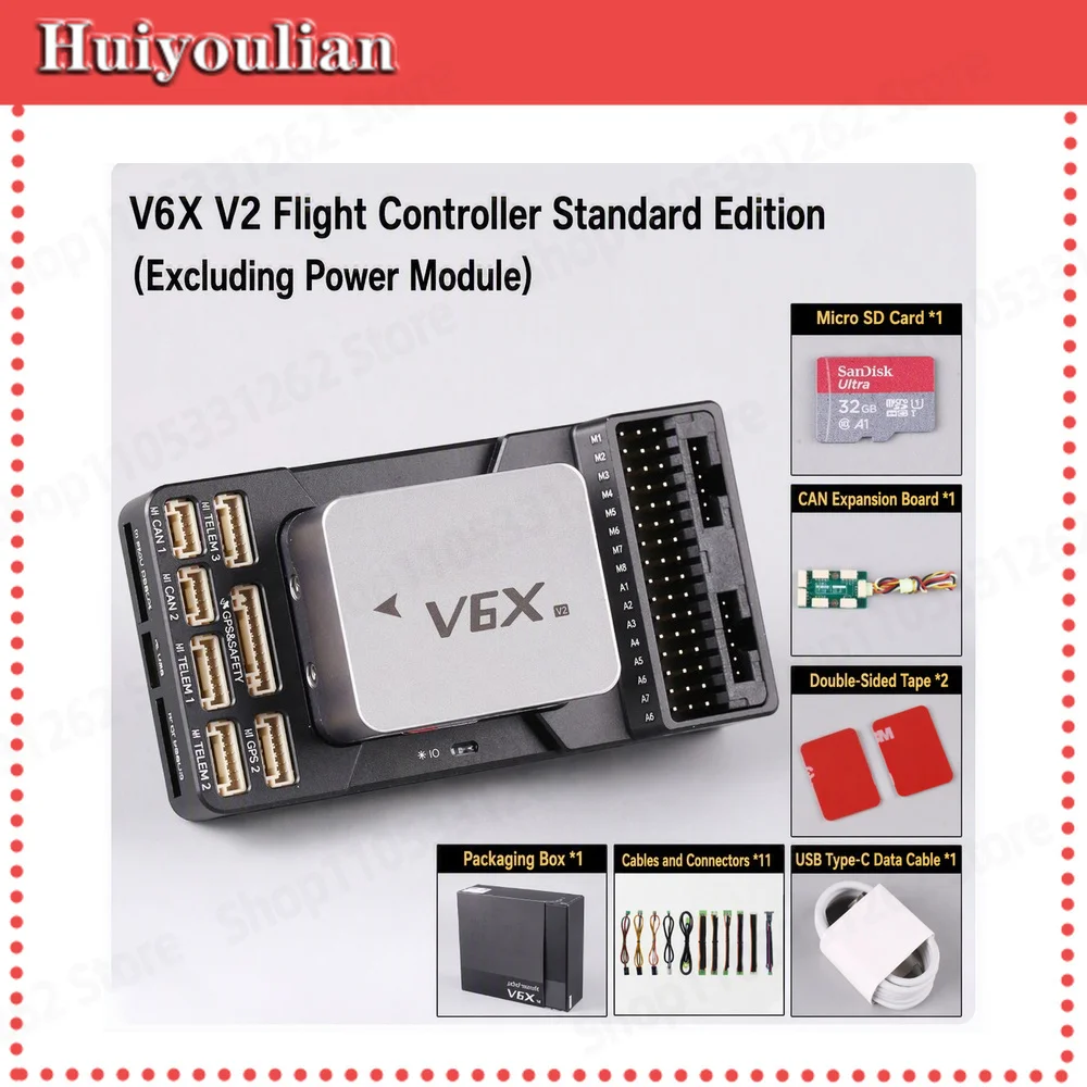 V6X V2 Controller Open Source Flight Control APM Drone Multi-rotor Fixed Wing PX4