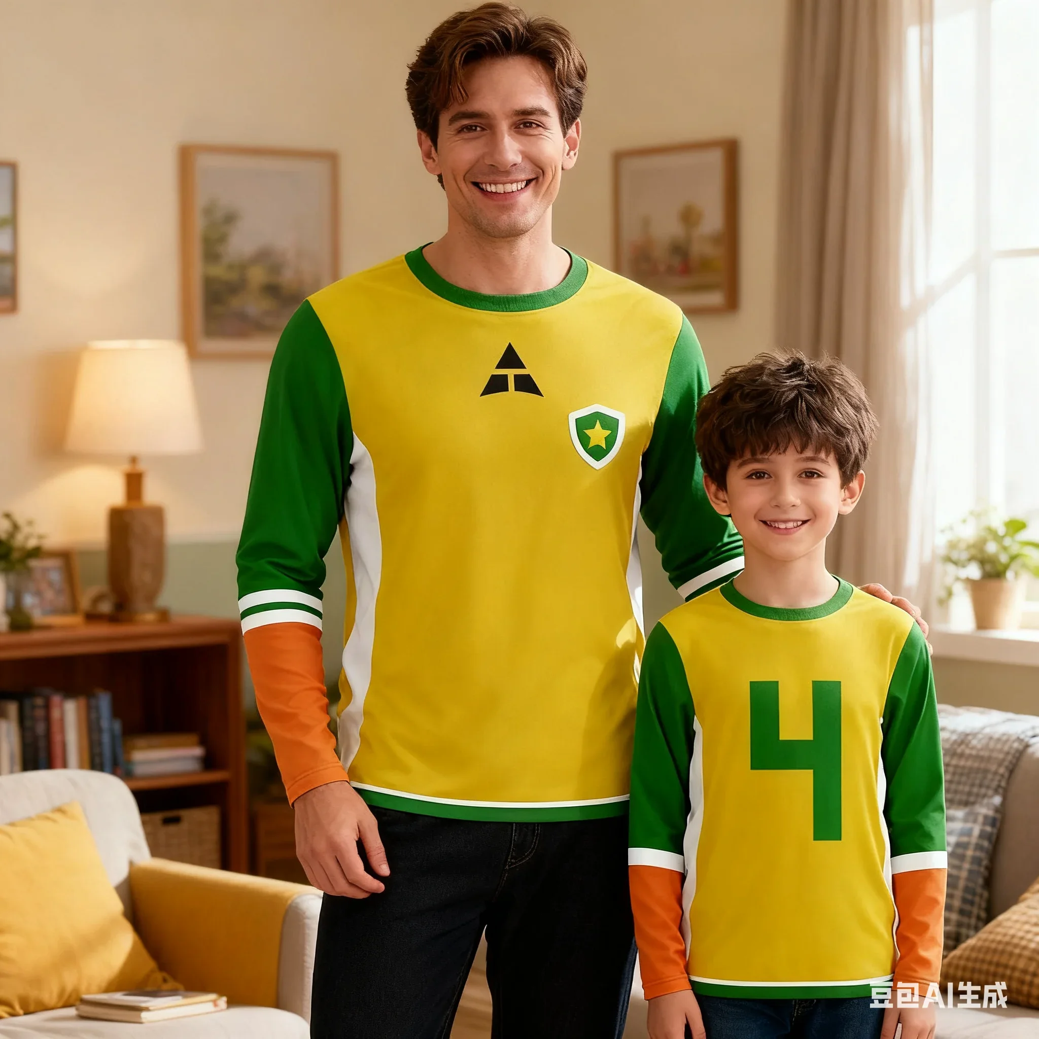 Hotel Transylvania Dennis Jonathan Cosplay Adult Kids Long Sleeve T-Shirts Breathable Quick-drying Comfy Soft Strentchy Relaxed