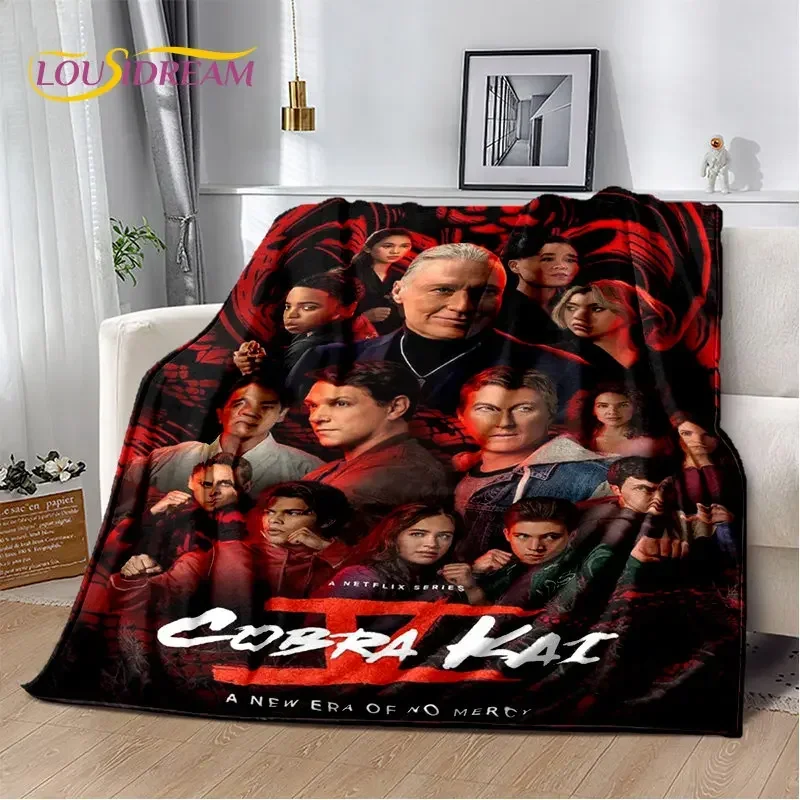 TV Karate Cobra Kai Amanda Soft Plush Blanket,Flannel Blanket Throw Blanket for Living Room Bedroom Bed Sofa Picnic Cover Kids