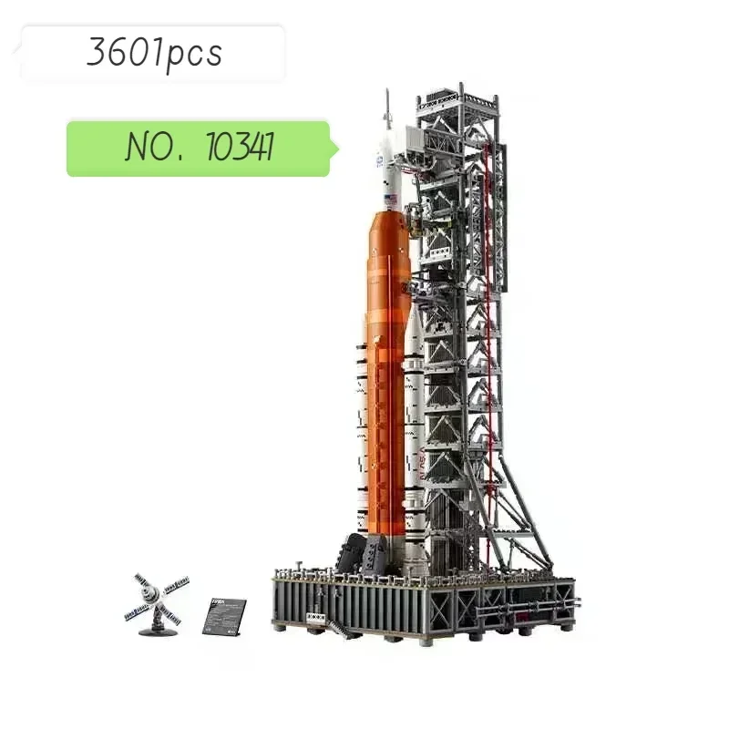 IN Stock 2024 New 10341 Artemis Space Launch System Mars Exploration Model Children's Room Decoration Toys Adult Gift