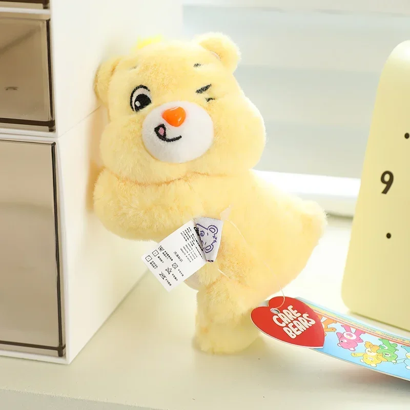 ケアベアチェーンバッグ小銭入れ 3D冷蔵庫マグネットクマぬいぐるみレインボークマぬいぐるみかわいい部屋の装飾誕生日ギフト
