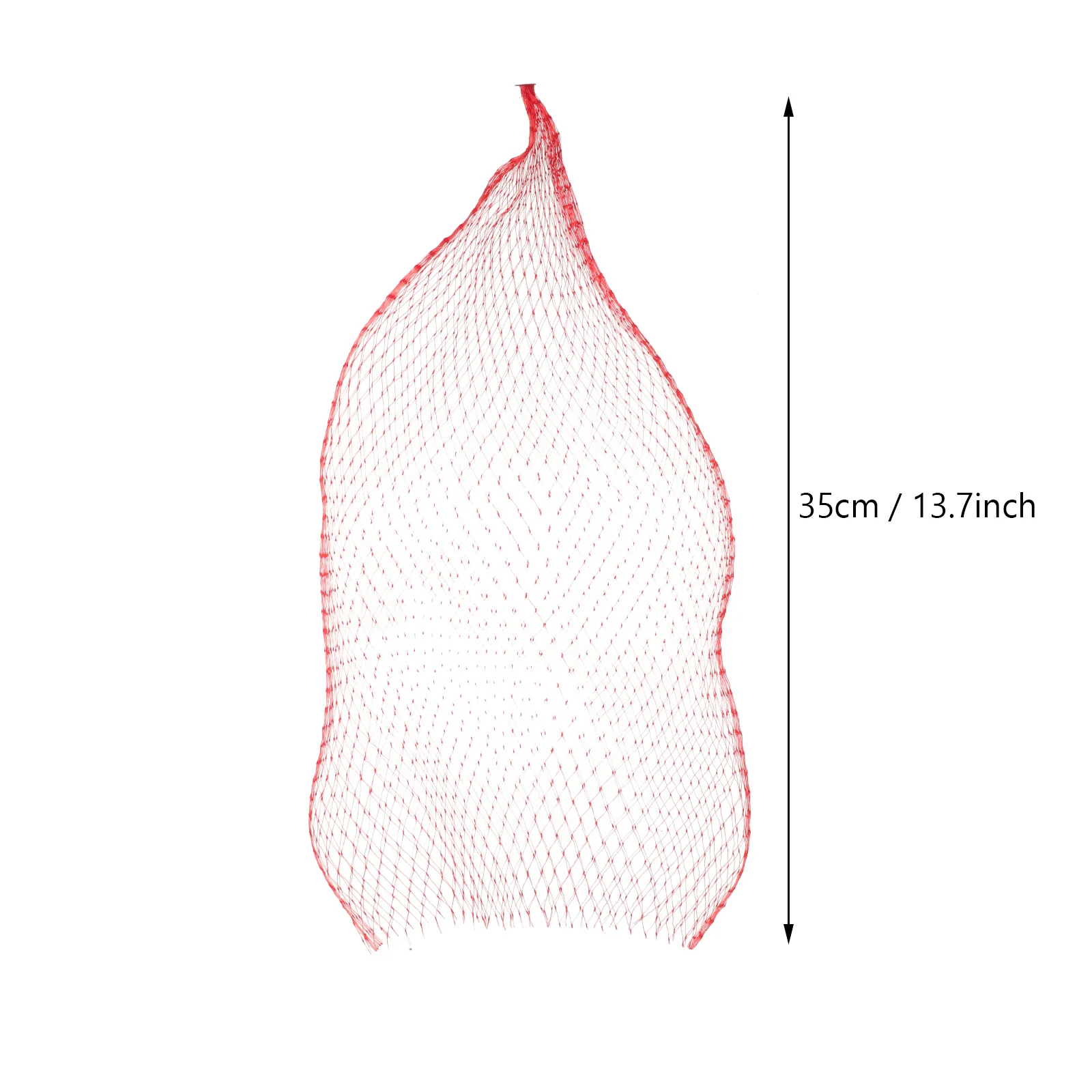 100 قطعة من أكياس إنتاج شبكية من النايلون خفيفة الوزن وقابلة للغسل وقابلة لإعادة الاستخدام وأكياس تخزين الخضروات والفواكه مع رباط لمخزن المطبخ