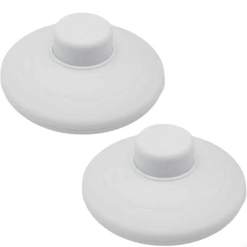 Interruttori spinta del pedale U4LA 2pcs Sostituzione Lampada a pavimento rotondo
