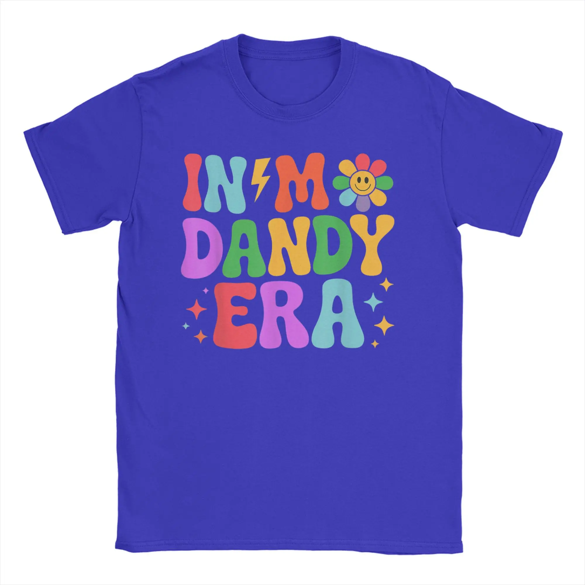 

Men Women's In My Dandy Era Funny Dandys World T Shirt Catoon 100% Cotton Clothing Vintage Crewneck Tees Plus Size T-Shirts
