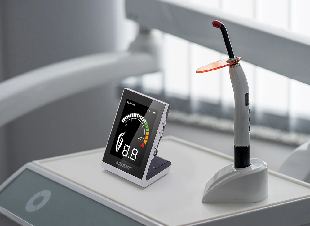 AZDENT Komplettset Dentaler Endomotor 16:1 Kabelloser Apex-Locator Wurzelkanal-Apex-Lokalisierung Parodontales Messgerät – Detail 10