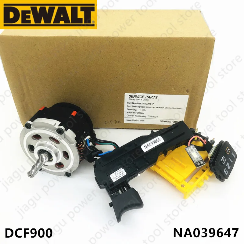 Conjunto do Motor do Interruptor para Dewalt Peças Chave de Impacto Dcf900 Dcf900nt Na039647