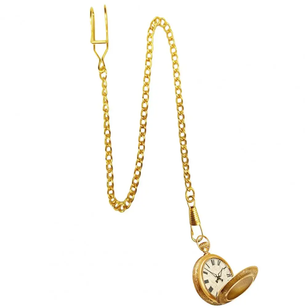 

Men Pocket Watch Chain 2pcs Men’s Vintage Pocket Watch Chains Heavy Duty Alloy Clip-on Accessories Lightweight Fashion Jewelry