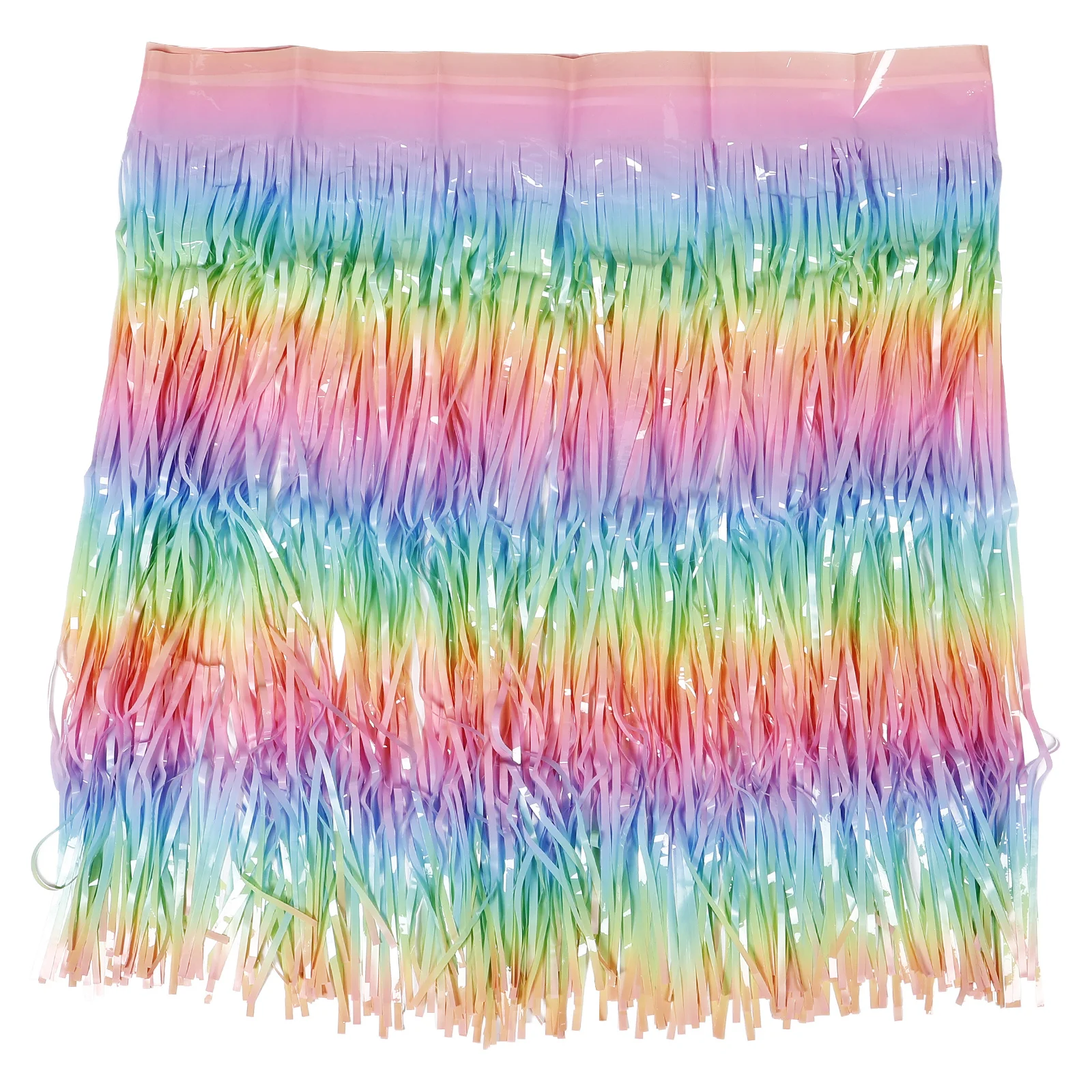 

Macaron Gradient Iridescent Table Skirt Soft Comfortable Large Size Party Table Skirt Wedding Mardi Gras Birthday Festival