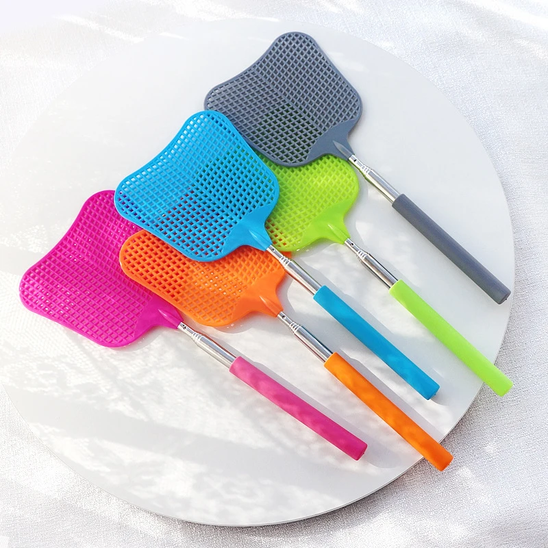 

Creative Retractable Fly Swatter Manual Mosquito Repellent Mosquito Swatter Durable Household Fly Killer Cockroach Swatter