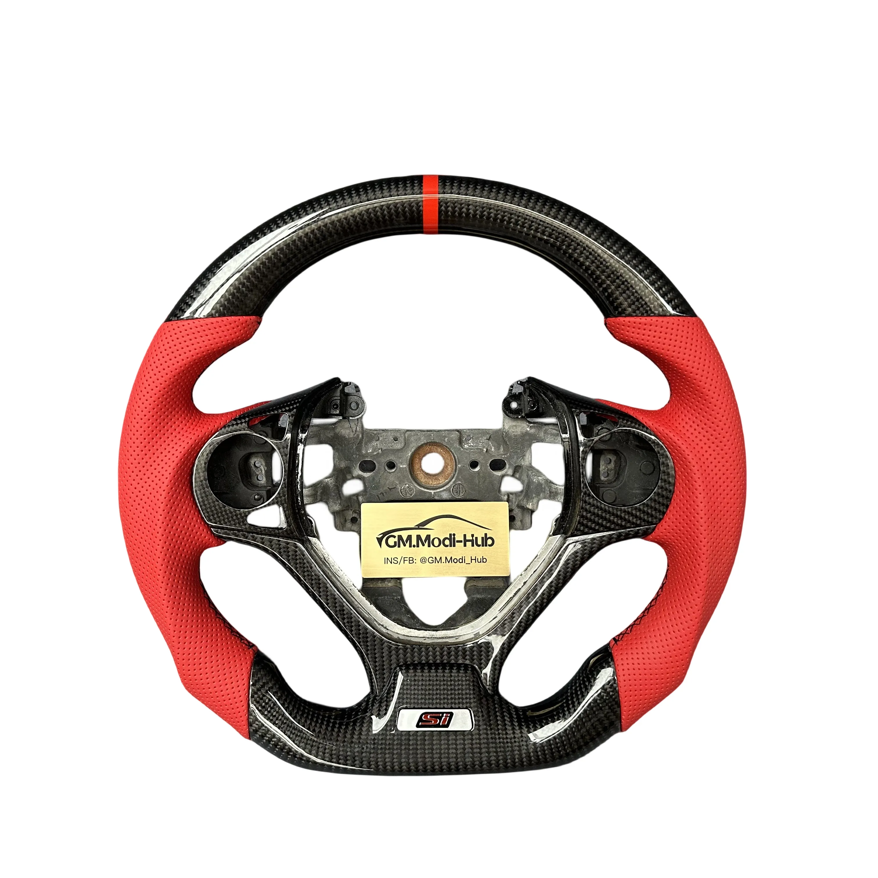 GM.Modi-Hub Factory Direct  Carbon Fiber Steering Wheel For Hond 9th gen Civi 2012-2015 Typ R FK2 SI