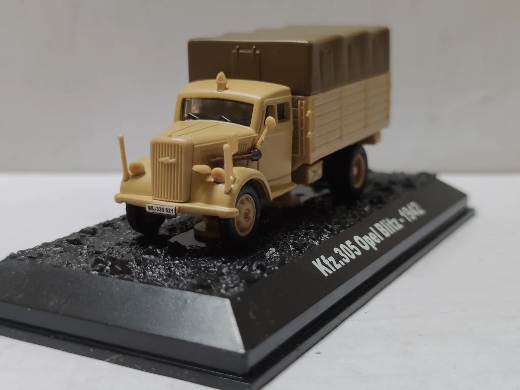 Moulé sous pression 1:72 échelle Amercom Kfz.305 OPEL BLITZ 1942 Opel Blitz camion militaire en alliage moulé sous pression modèle de voiture jouet à collectionner cadeau