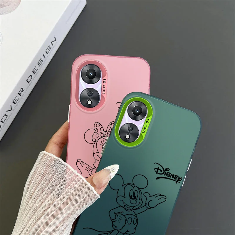 Disney handsome Mickey Mouse For OPPO Realme 5 8 10 11 i Pro C 2 15 20 21 31 33 35 53 55 9i Colorful Phone Case Soft Funda Cover