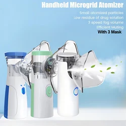 Mini Handheld Inhaler Nebulizers Child Adult Healthcare Mesh Asthma Nebulizer Medical Portable USB Nebulizer