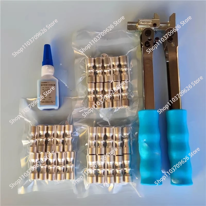 Flameless connection refrigerator Repair Welding-Free Tool Set Composite Ring Sealing Liquid Frk Press Plier