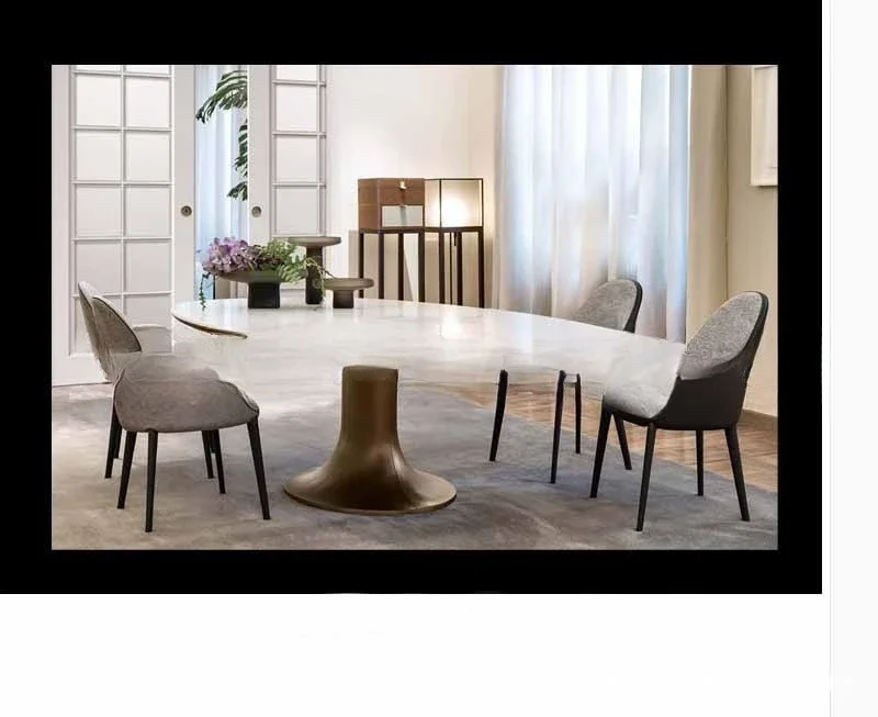 北欧モダン無垢材ブックチェア家具レストランカフェ背もたれ付きダイニングモデルルームリビングルーム会議椅子