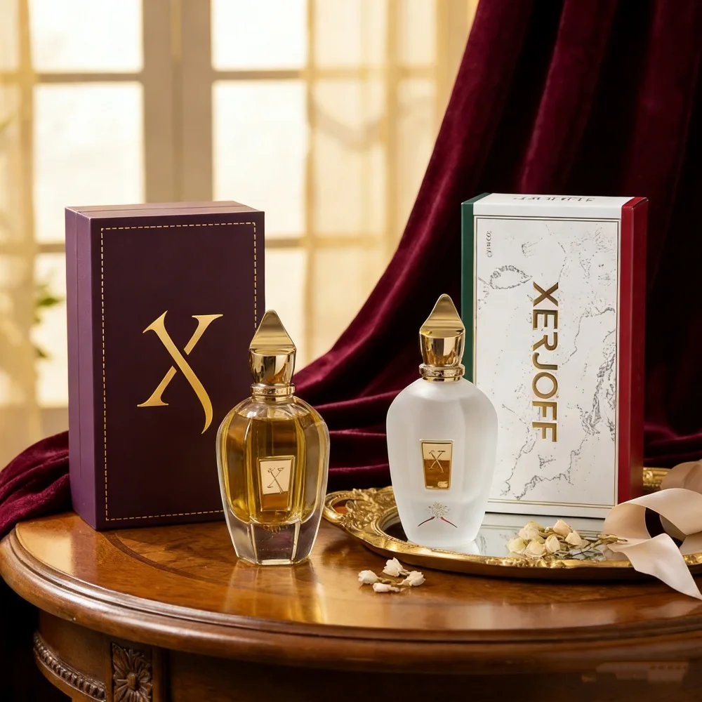 Xerjoff 100ml Serie Original de Fragancias de Lujo de Larga Duración con Notas Florales y Frutales, Esencia de Vainilla, Empaque Exquisito