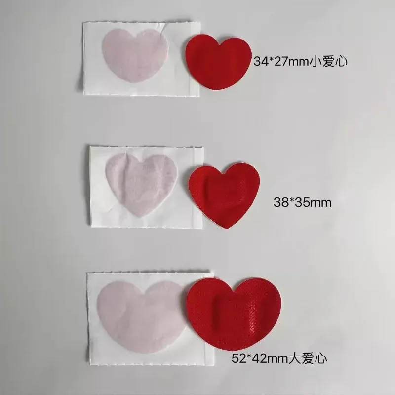 20Pcs/Set Band Aid S / M / L Size Heart Plasters Red / Laser Star Plaster Lip Shaped Wound Dressing Patch Adhesive Bandages