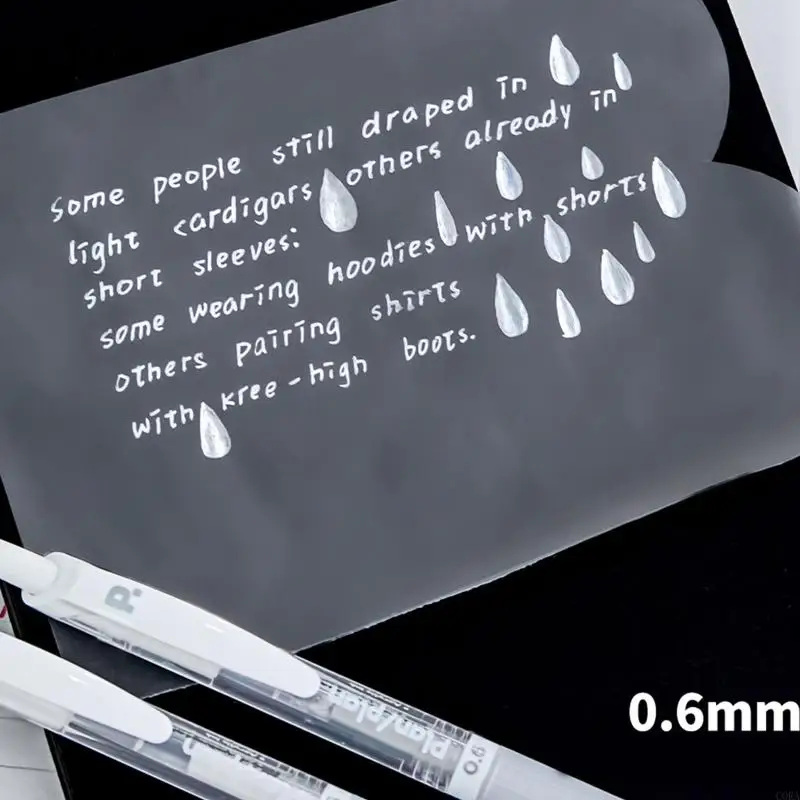 CORA Clicks Gel Pen Set Set of 6 for Switching Color While Writing and Drawing