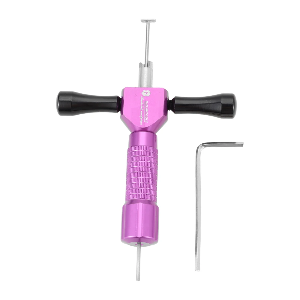 1PC 11cm*6.5cm Locksmith Tool With L‑Shaped Wrench Adjustable Blade Lock Open Kit For Civil Lock Comfortable And Secure Grip