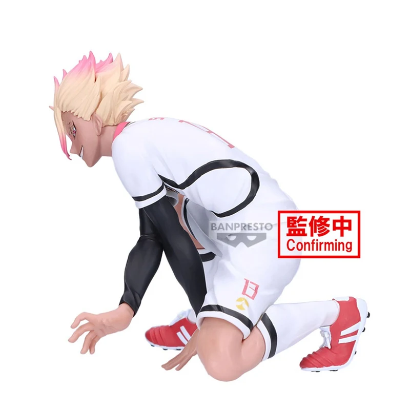 In Magazzino Bandai Originale Banpresto BLUE LOCK Shidou Ryuusei 10Cm Action Figure Anime PVC Modello Giocattoli Per Bambini Raccogliere Regalo bambola