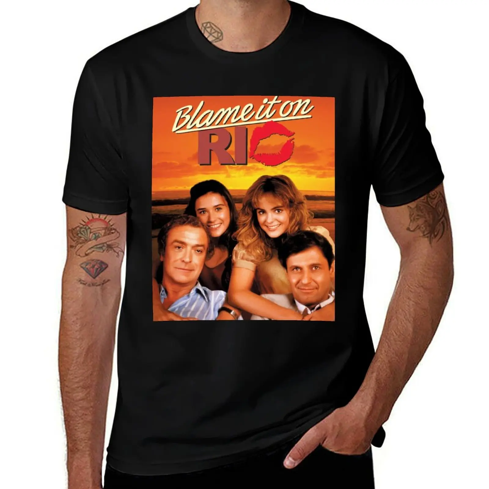 

Blame It on Rio T-Shirt football t shirt cute tops anime shirt shirts graphic tee men