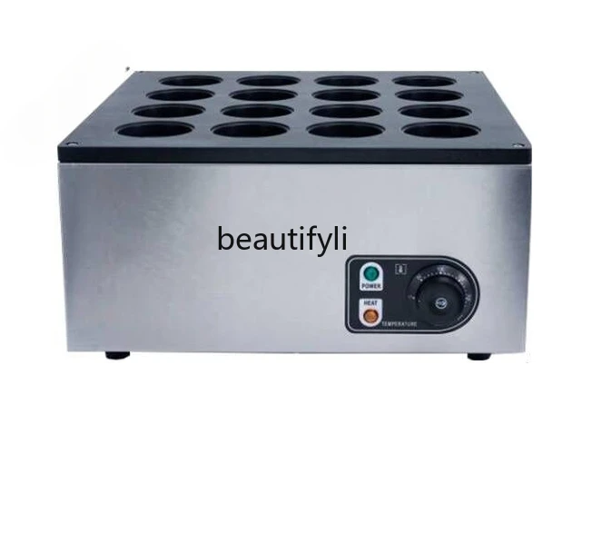 

Commercial stall gas Taiwan red bean cake machine electric heating 16/32 hole egg burger oven mold