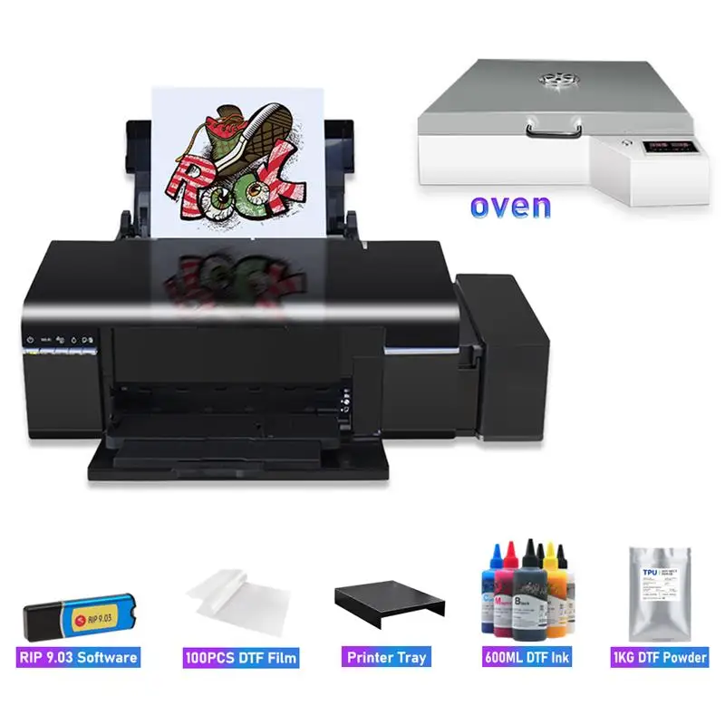 Top A4 impresora dtf For Epson L805 DTF Printer DTF Transfer Machine t shirt printing machine DTF Ink DTF Film For t shirt Print