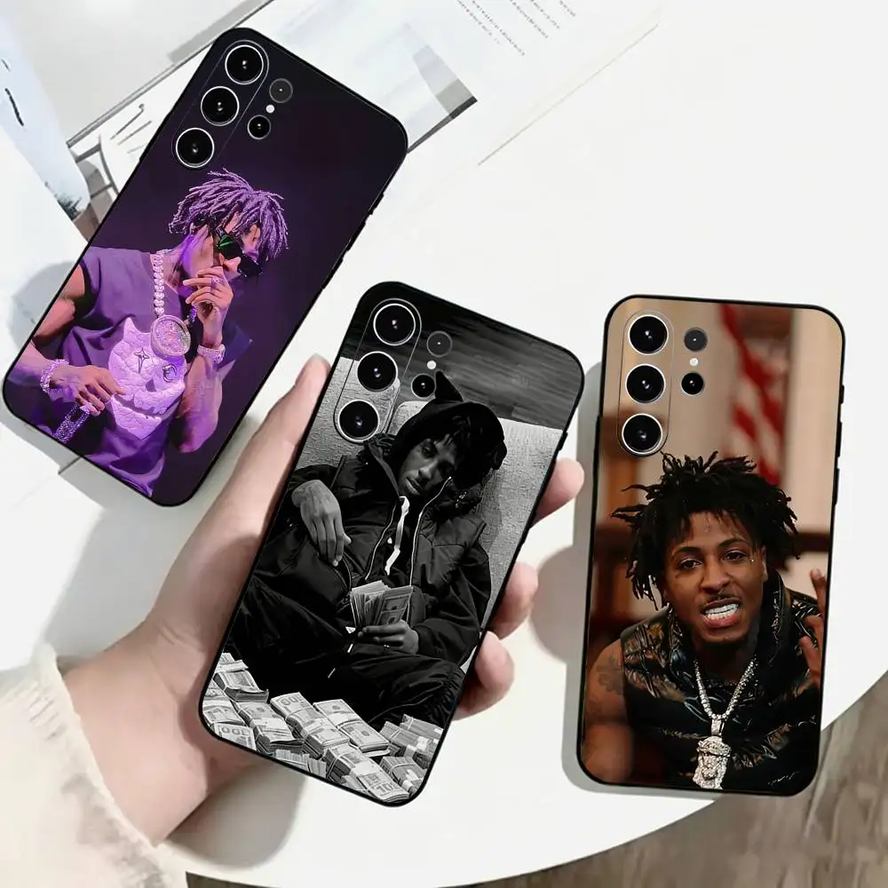 YoungBoy Never B-Broke Again  Phone Case For Samsung S26,S25,S24,S23,S22,S21,S30,Ultra,Plus,Fe,Soft Silicone Black Cover
