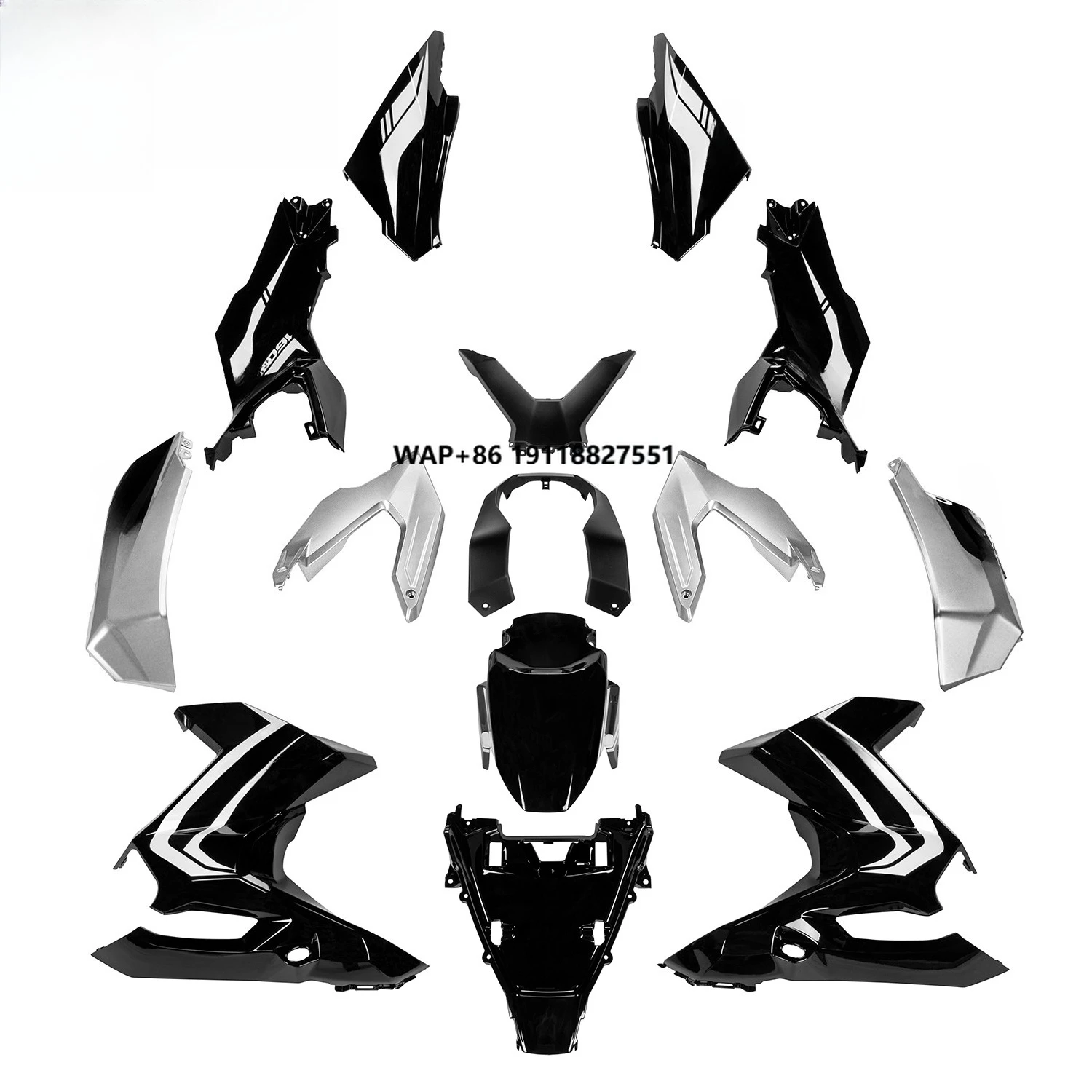 

Fairing Kit for ADV160 2023 2024 2025 ABS Plastic Motorcycle Accessories Bodywork Frame Parts Set