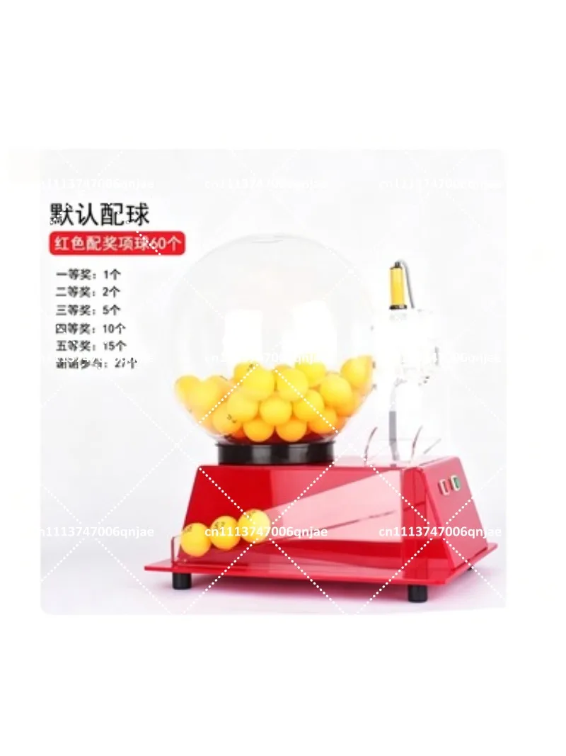 Lottery Number Picker Machine Lucky Turntable Two-Color Ball Simulation Drilling Smooth Rolling