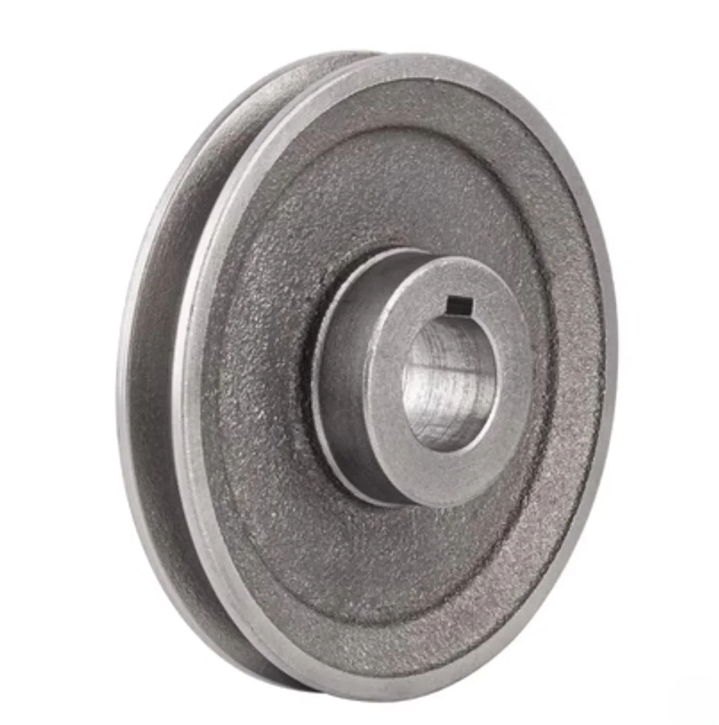 1pcs Outer Diameter :120mm Belt Pulley Single Groove 1A Cast Iron Motor Belt Pulley V-belt Pulley