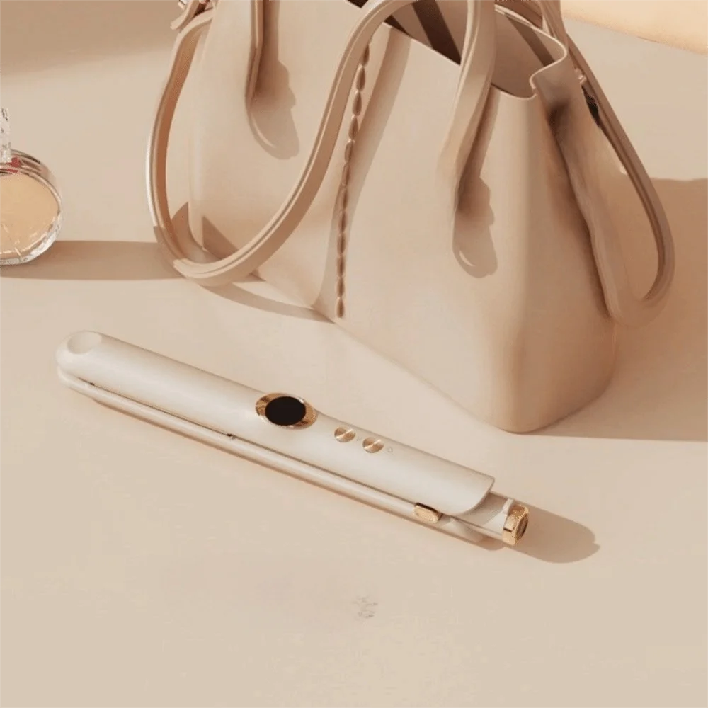 Ceramic Plates Negative Ion Straightener Quick Heating 12 Level Temperature Control Straightening Board Clamp Dual Use