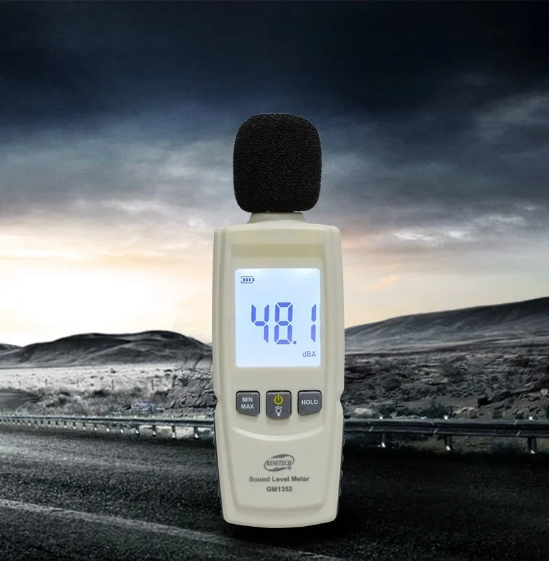 New ArrivalGM1352 Noise Meter Mini High-precision Decibel Meter Noise Testing And Detection Device Portable Fast And Fast Displa