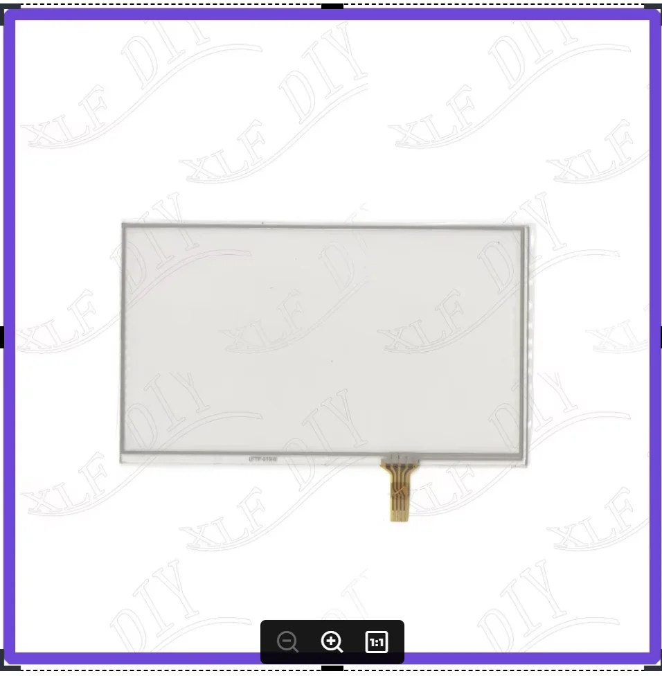 ZhiYuSun   compatible  141*83mm  6inch 4 line touch screen panel Sensor glass  141*83  LFTP-019-6 Compabible send Extended line
