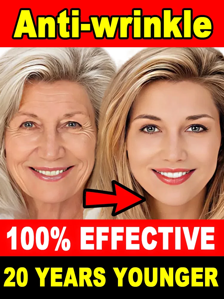 Wrinkles disappear Become beautiful now