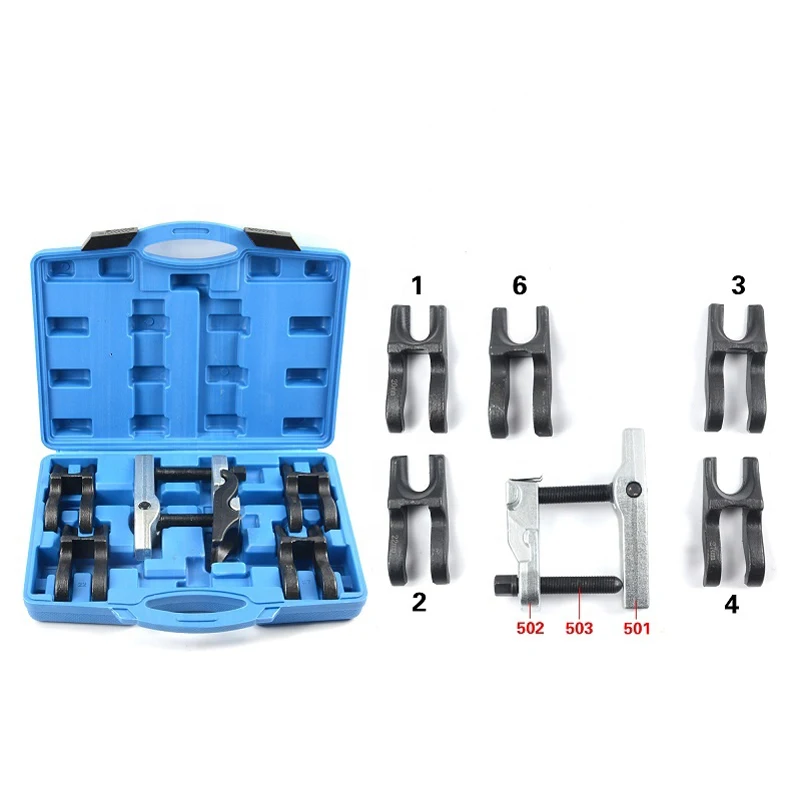 

TBTOOLS Car Universal Jaw Ball Joint Tie Rod End Separator Remover Puller Tool Kit 20~30mm Vehicle Repair Werkzeuge Set TB111