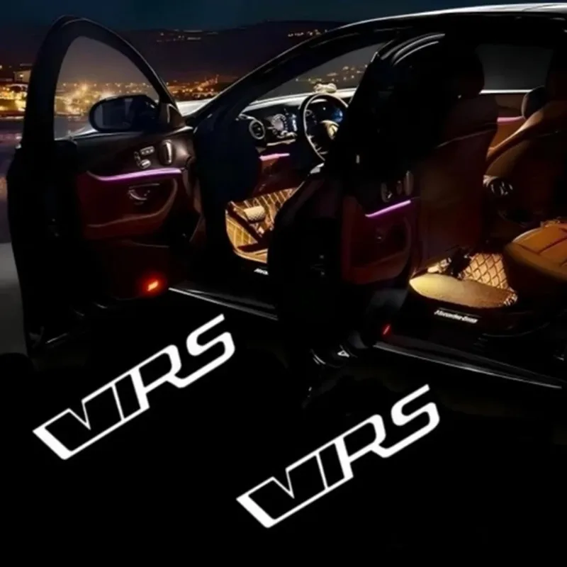 

Led Car Door Logo Projection Lamp Ghost Shadow Projector Emblem Lamp For Skoda VRS Logo SUPERB Octavia A5 MKII 2006 2007-2013