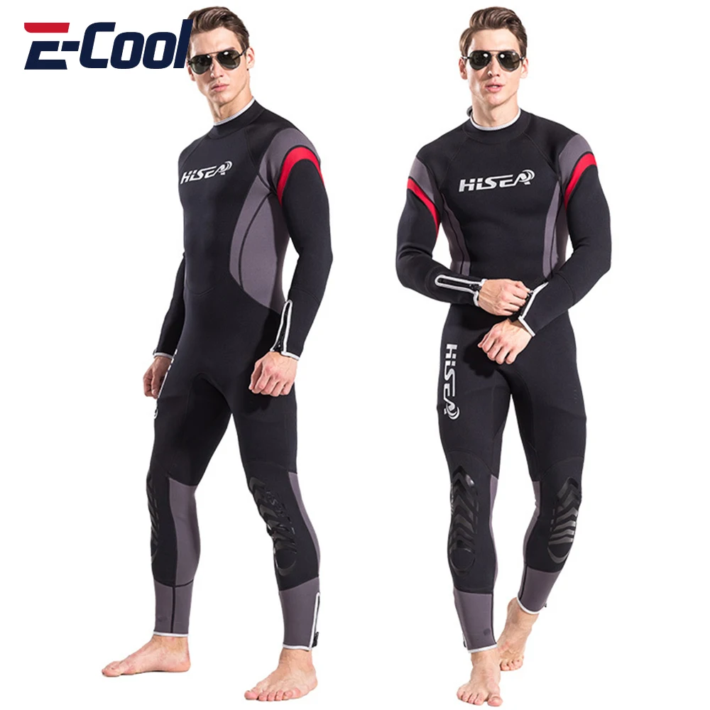 

3mm Men Full Body Neoprene Wetsuit SCR Scuba Diving Suit Super Elasticity Stitching Surf Diving Equipment Jellyfish Clothes