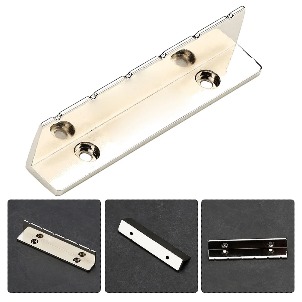 

For Electric String Instrument Supplies Folk Guitar L-Shaped Design Replacement Bridge Part String Instrument Accessories