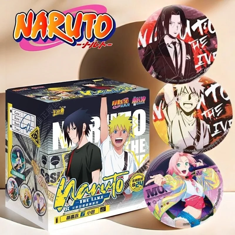 Kayou Official Naruto Badge Full Box, Regular Series Peripheral Pins, Volume 2 New style In Stock