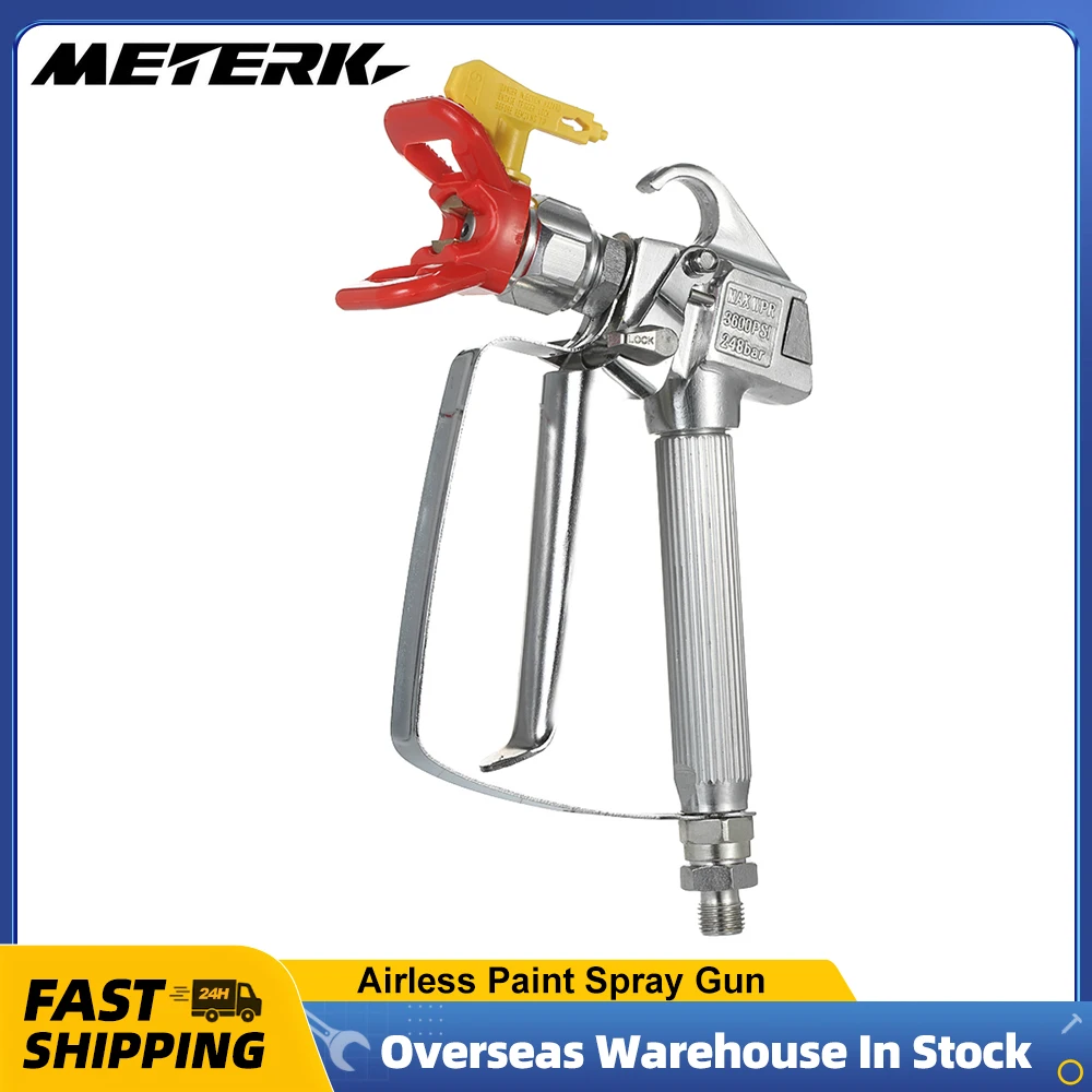 3600PSI High Pressure Airless Paint Spray Gun With 517 Spray Tip & Nozzle Guard Pump Sprayer And Airless Spraying Machine