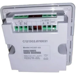 Universal Wall Light Switch 110-240V INPUT ,AC-DC 1 Gang Curtain Wall Switch