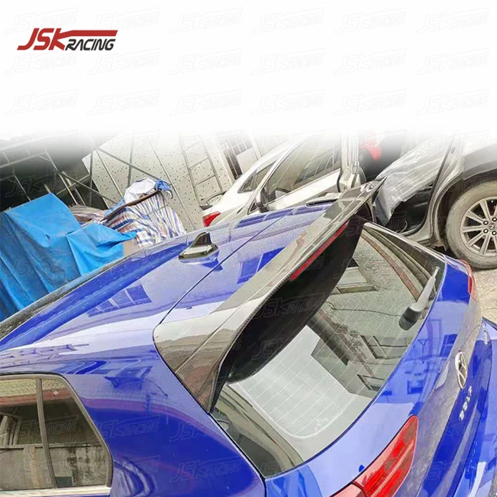 R STYLE CARBON FIBER ROOF SPOILER for 2021 VW GOLF 8 MK8 GTI
